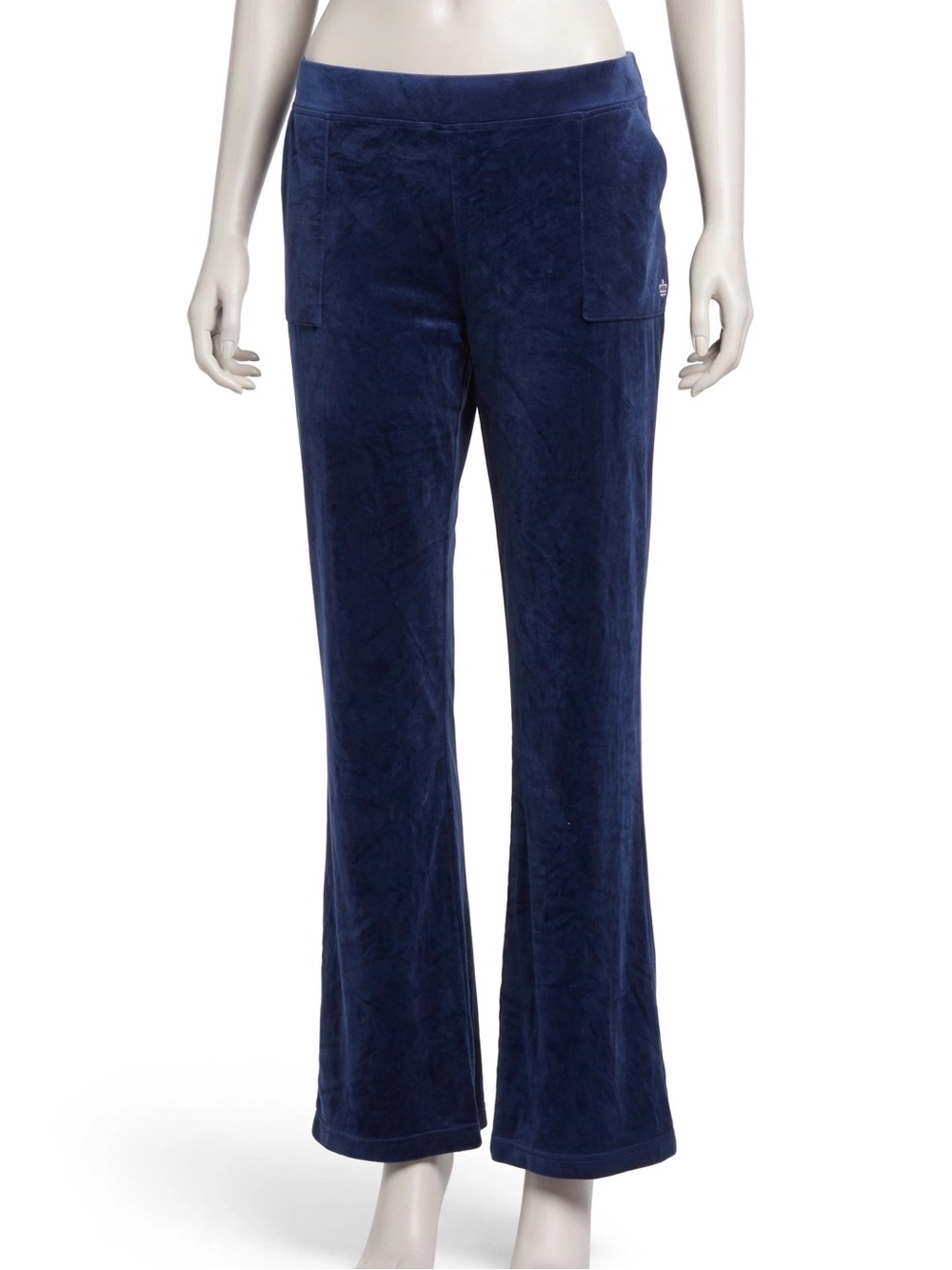 Juicy by Juicy Couture Royal Blue Velour Lounge Track Pants Size L